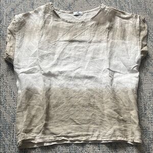 S Pure Venice Linen Top